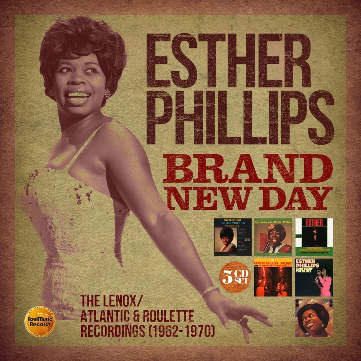 Esther Phillips - Brand New Day: The Lenox/Atlantic & Roulette Recordings - 5CD