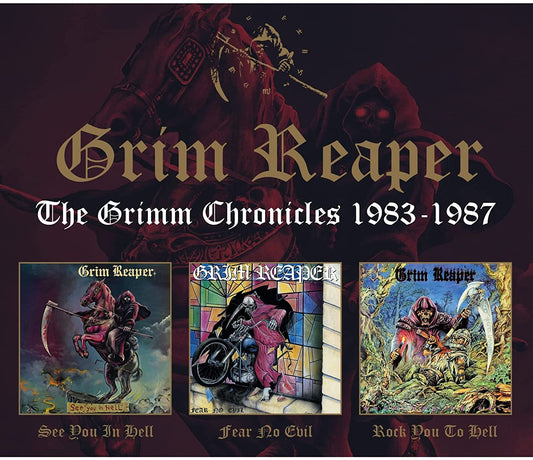 3CD - Grim Reaper - Grimm Chronicles 1983-1987