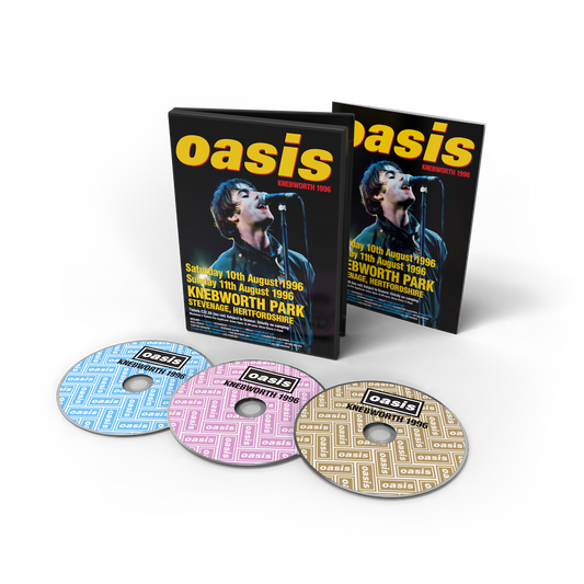 Oasis - Knebworth 1996 -  3DVD