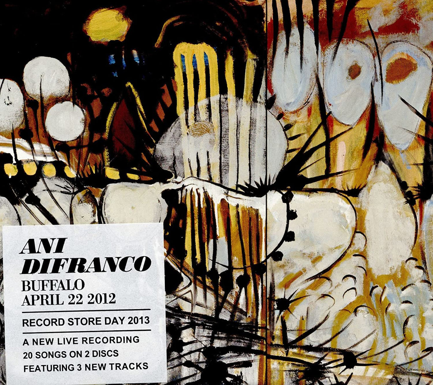 Ani DiFranco - Buffalo April 22nd 2012 - USED CD