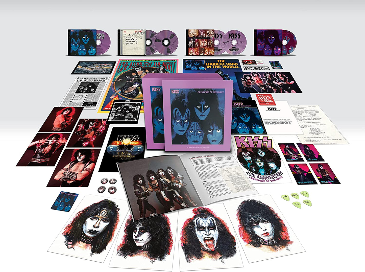 Kiss - Creatures Of The Night (40th) - 5 CD/Bluray