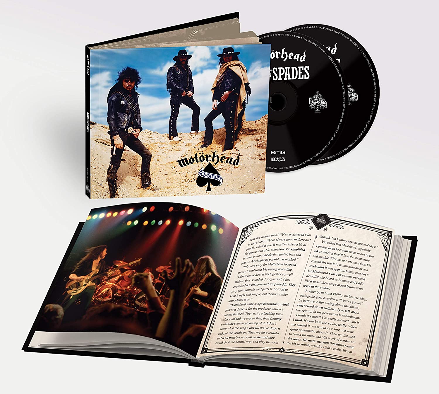 2CD - Motorhead - Ace of Spades – Encore Records Ltd