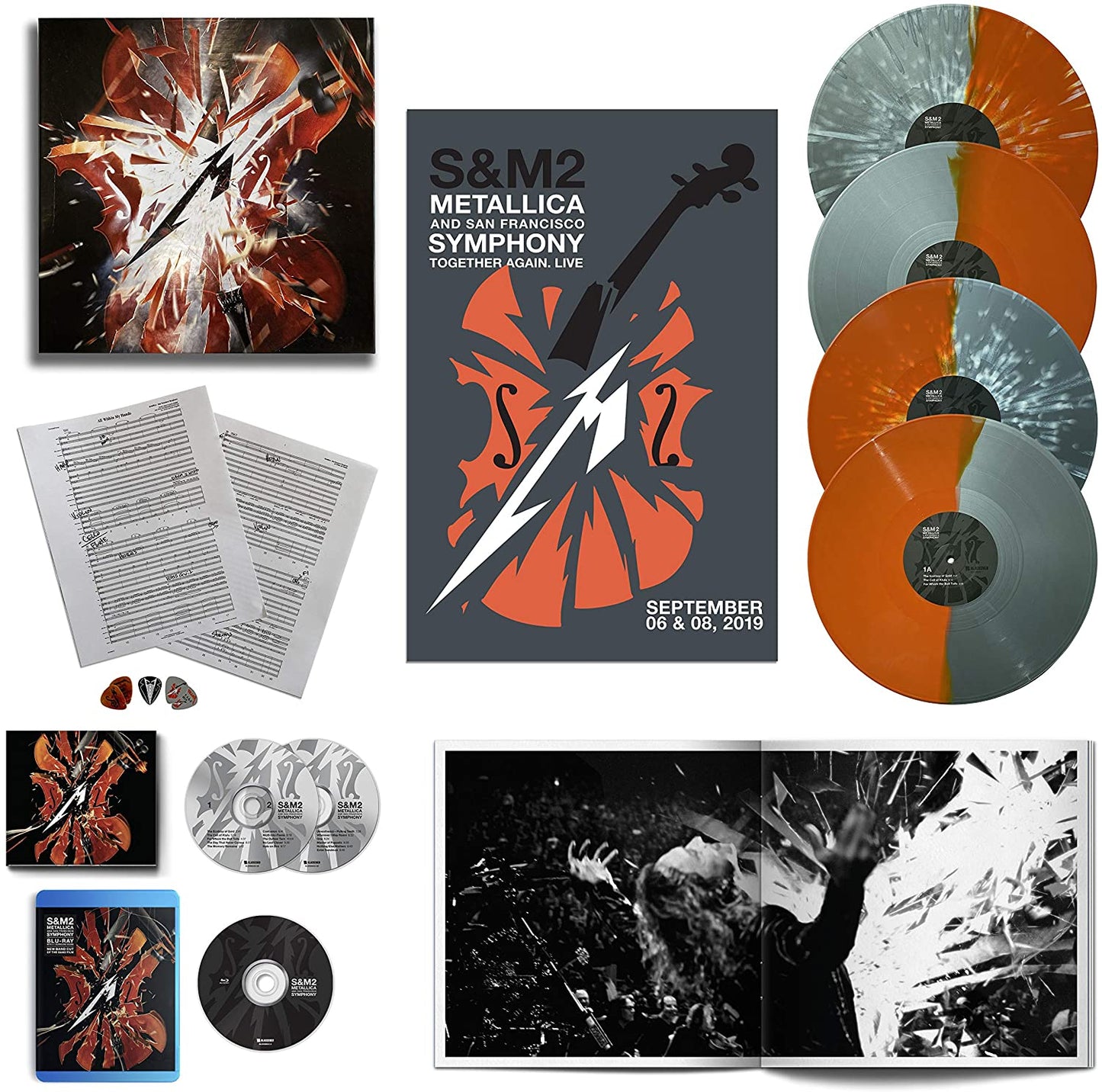 Metallica -  S&M2 - 4LP/CD/Blu - BOX