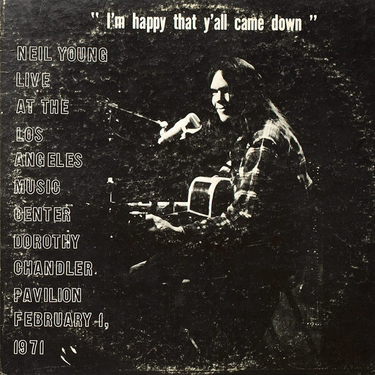 Neil Young - Dorothy Chandler Pavilion 1971 - LP