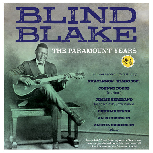 Blind Blake - The Paramount Years 1926-1932 - 3CD