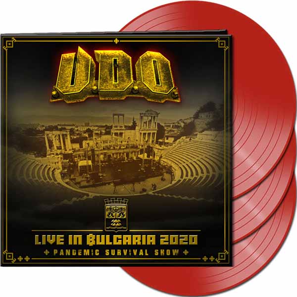 UDO - Live In Bulgaria 2020 - 3LP