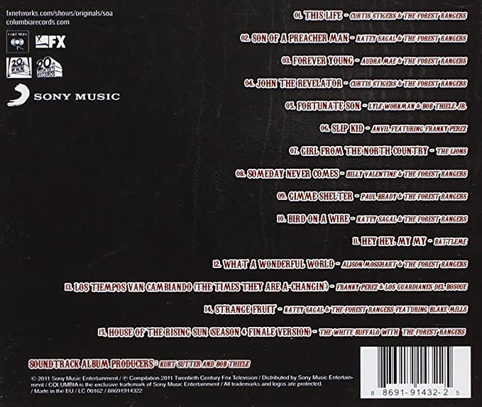 Various - Songs of Anarchy: Vol. 1 (Music from Sons of Anarchy) - USED CD