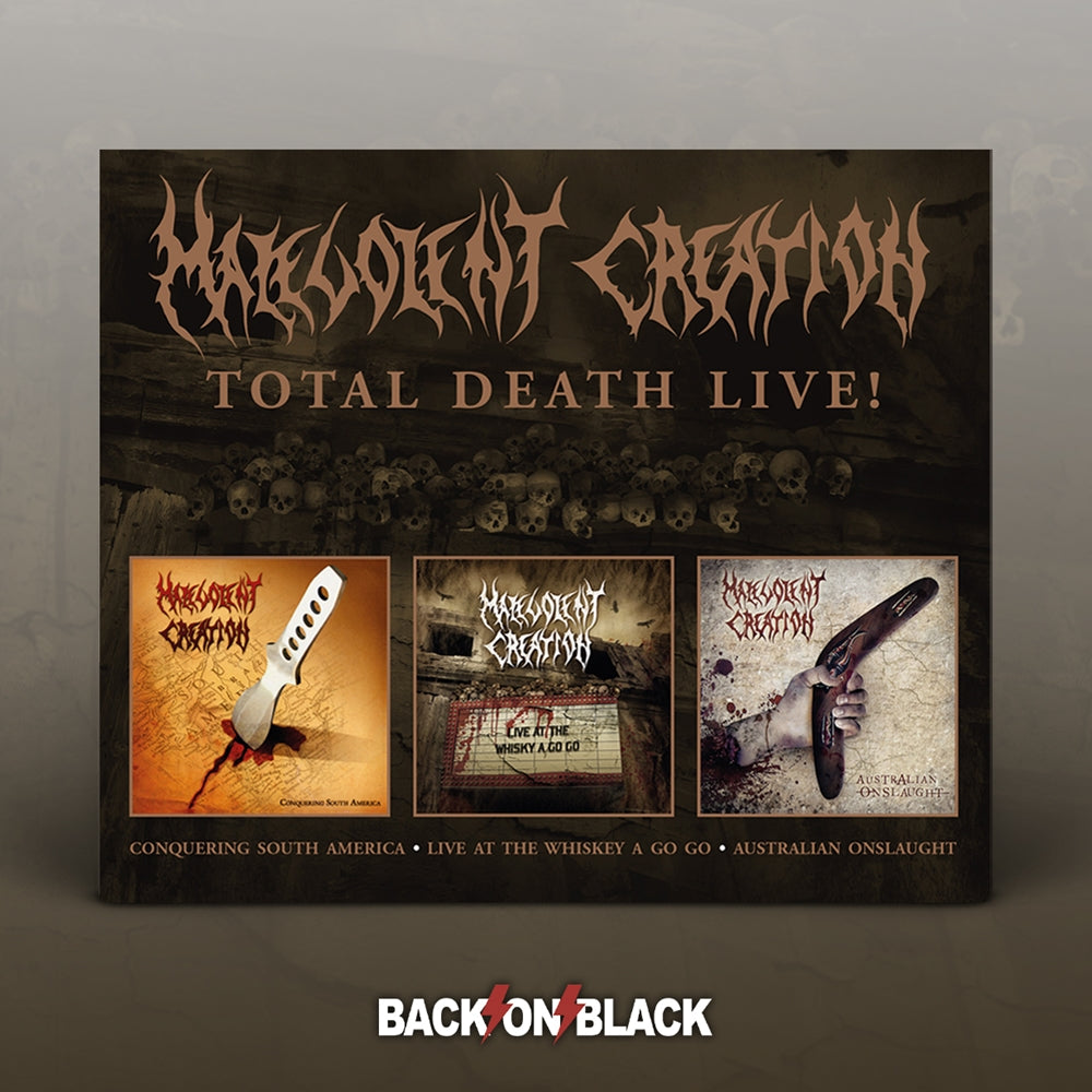 Malevolent Creation - Total Death Live! - 3CD