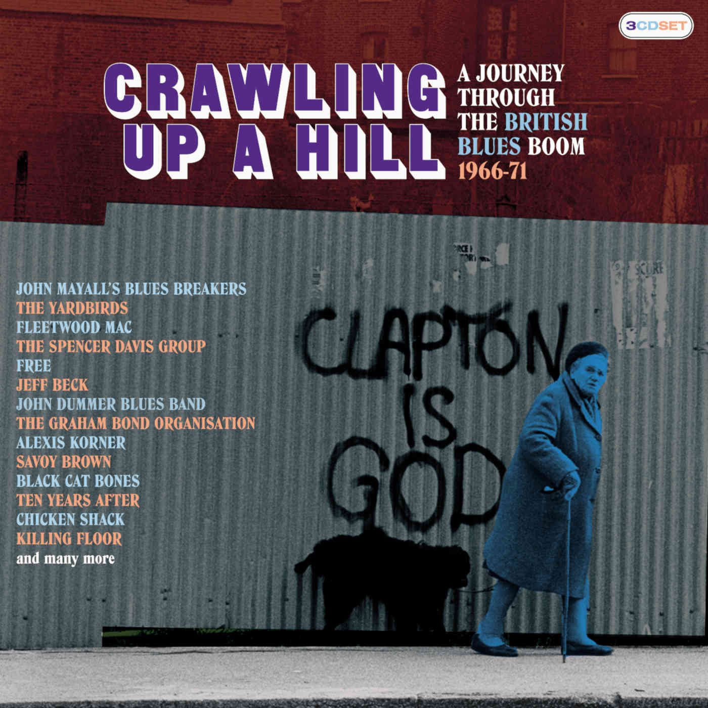 Crawling Up A Hill – A Journey Through The British Blues Boom 1966-71 - 3CD