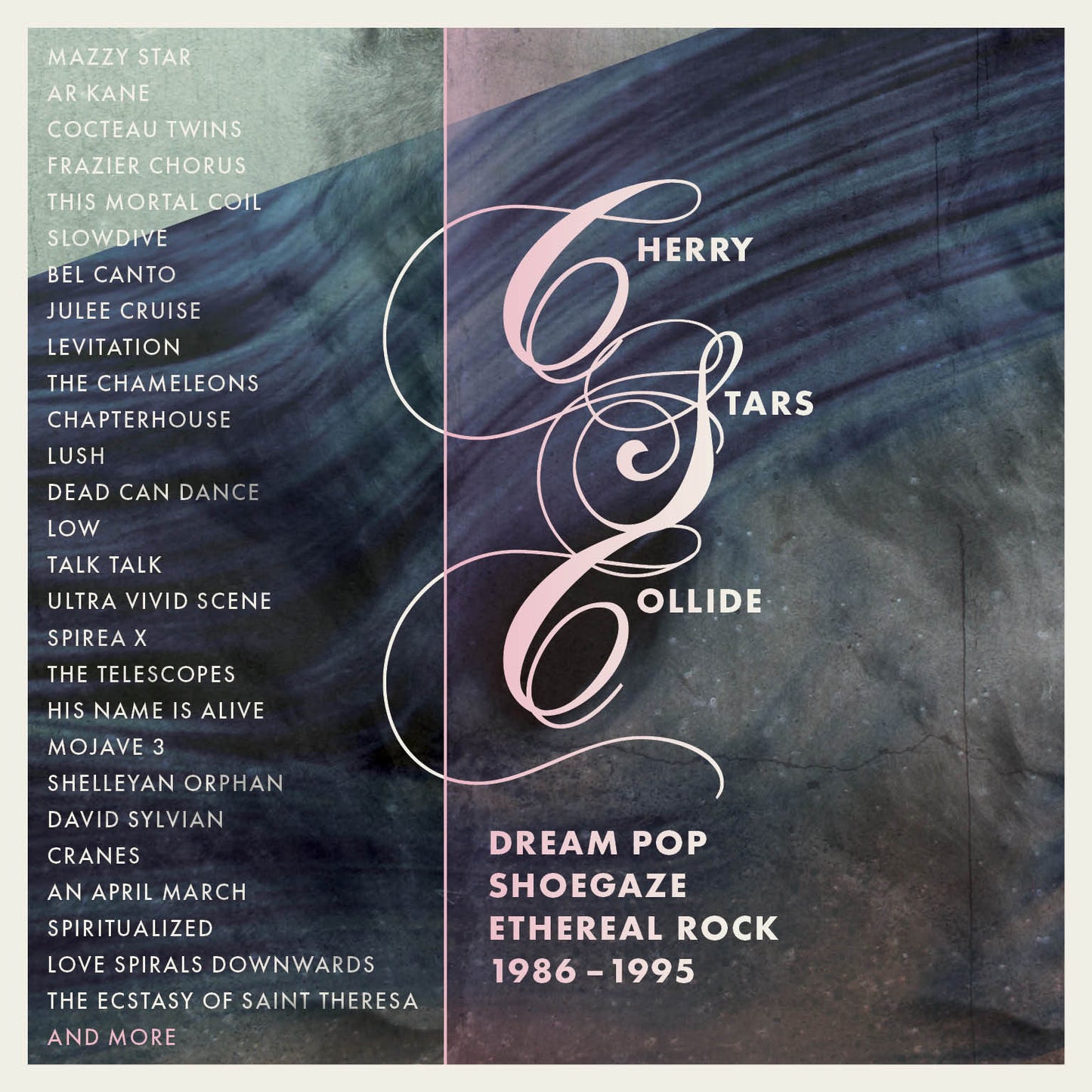 4CD - Cherry Stars Collide – Dream Pop, Shoegaze & Ethereal Rock 1986-1995