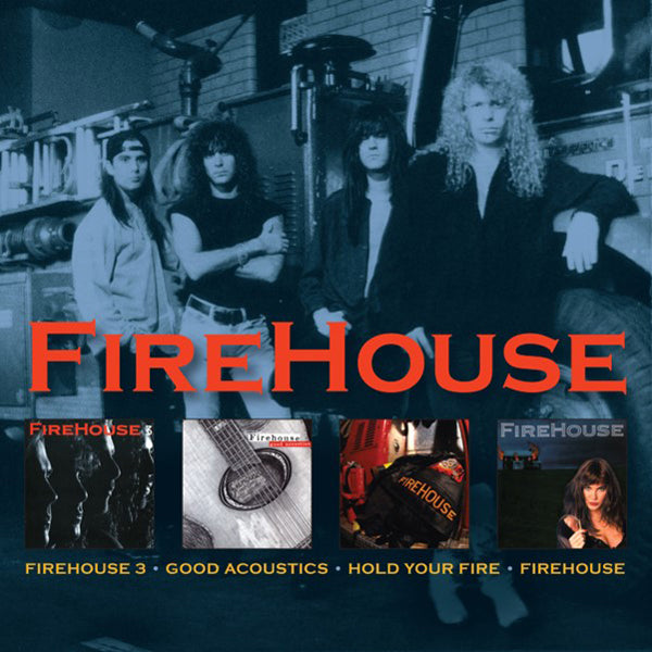 Firehouse - S/T/Hold Your Fire/3/Good Acoustics - 3CD