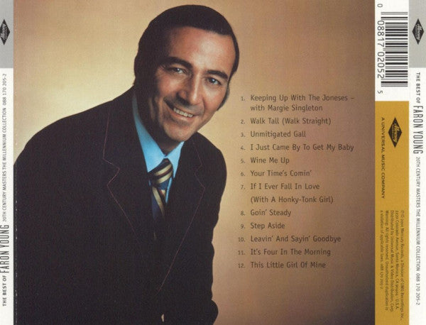 Faron Young - The Millennium Collection - USED CD