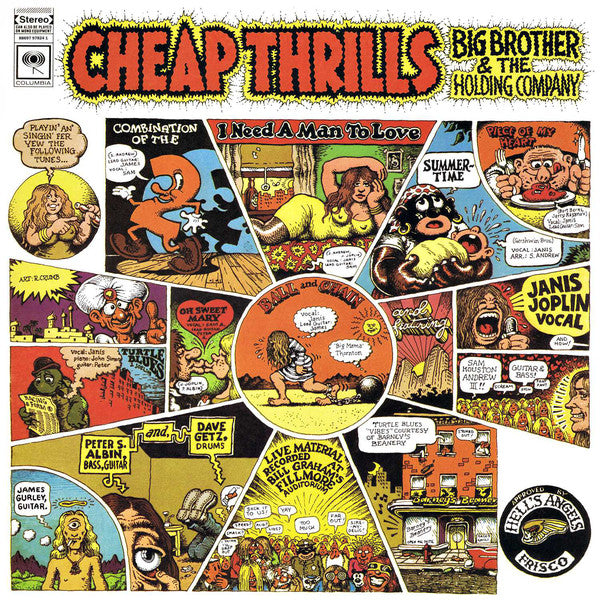 LP - Janis Joplin / Big Brother - Cheap Thrills