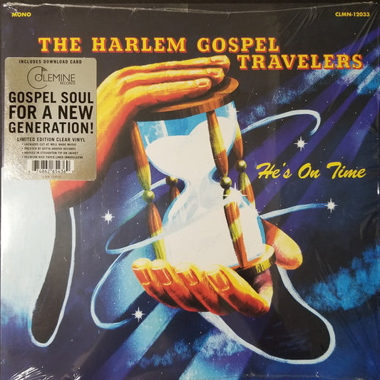 The Harlem Gospel Travelers - He's On Time - LP