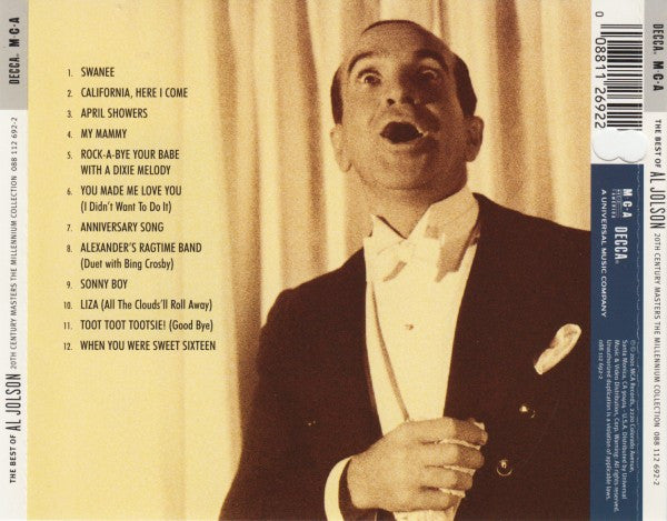 Al Jolson - The Best Of - USED CD