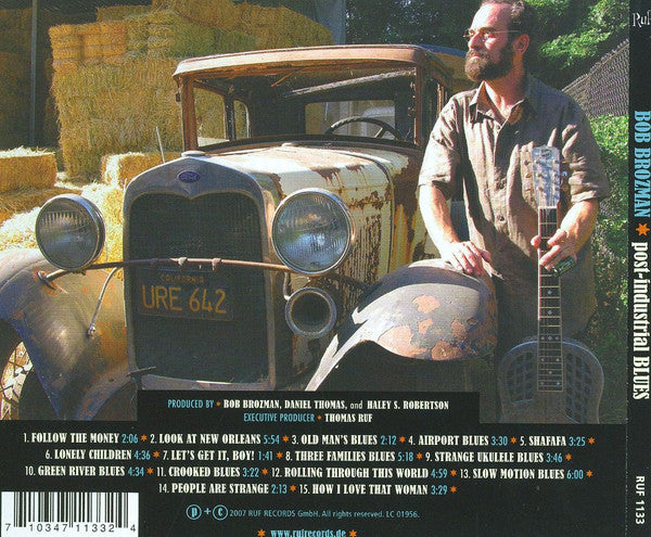Rob Brozman - Post-Industrial Blues - USED CD
