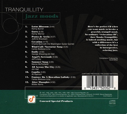 Various - Jazz Moods: Tranquility - USED CD