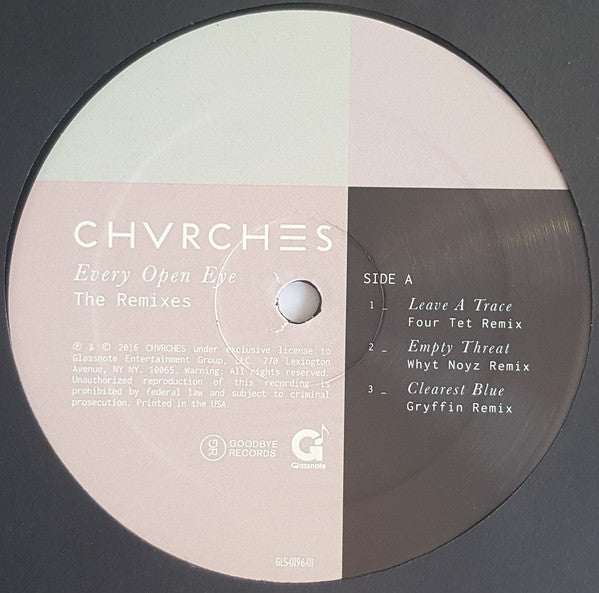 Chvrches - Every Open Eye (The Remixes) - EP