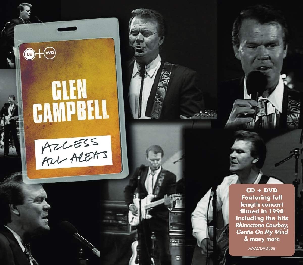 Glen Campbell - Access All Areas - CD/DVD