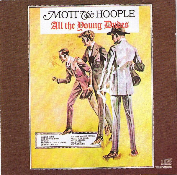 Mott The Hoople – All The Young Dudes - USED CD