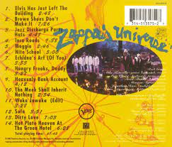 Various – Zappa's Universe (A Celebration Of 25 Years Of Frank Zappa's Music) - USED CD