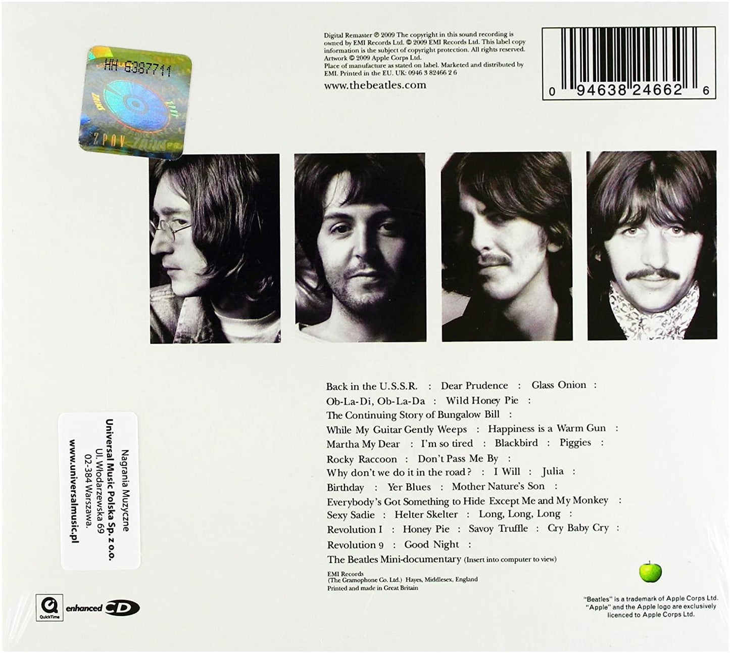 2CD - The Beatles - The White Album