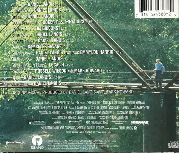 Various – Sling Blade (Music From The Miramax Motion Picture) - USED CD