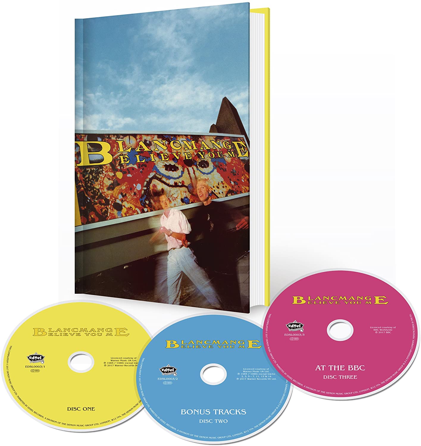 Blancmange ‎– Believe You Me Deluxe - 3CD