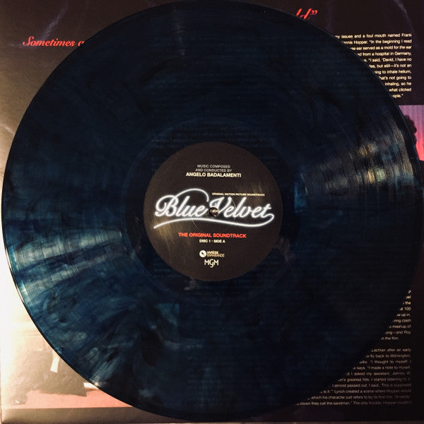 Angelo Badalamenti – Blue Velvet (Original Motion Picture Soundtrack) - LP