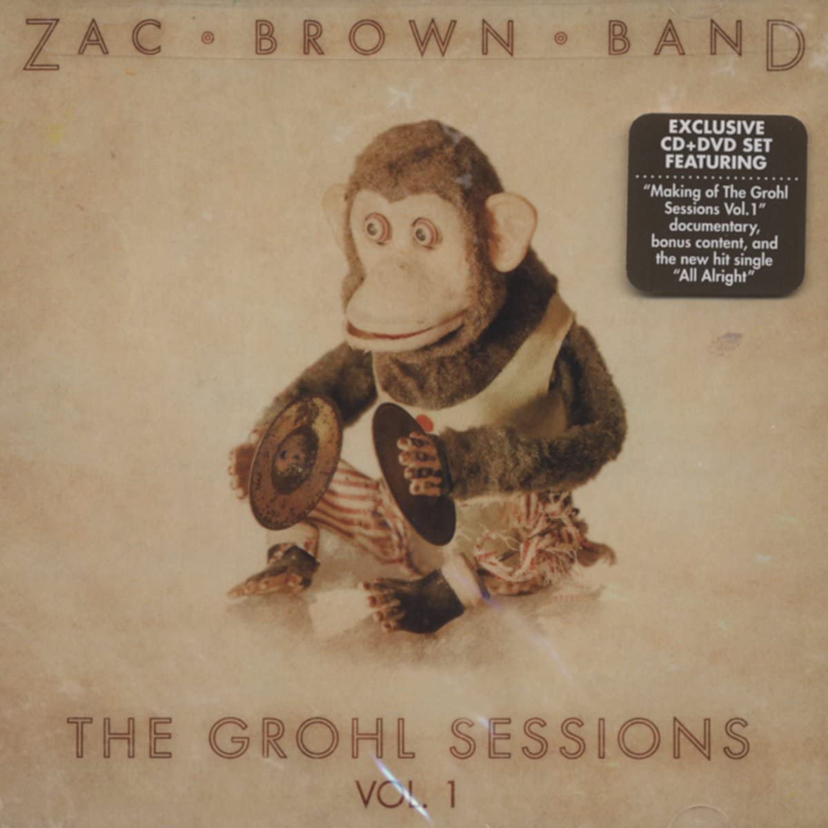 Zac Brown Band - The Grohl Sessions Volume 1 - CD/DVD