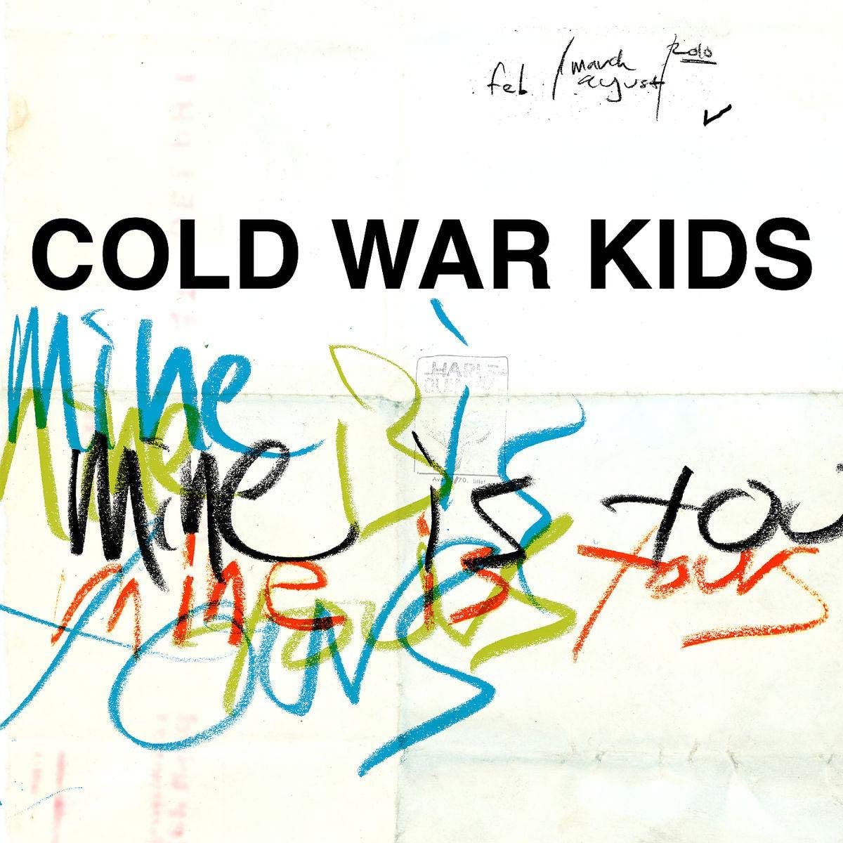 Cold War Kids ‎– Mine Is Yours - USED CD