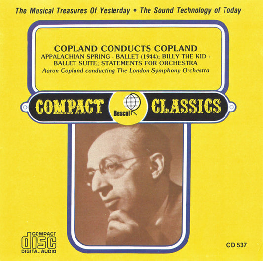 Copland, London Symphony Orchestra – Copland Conducts Copeland- USED CD