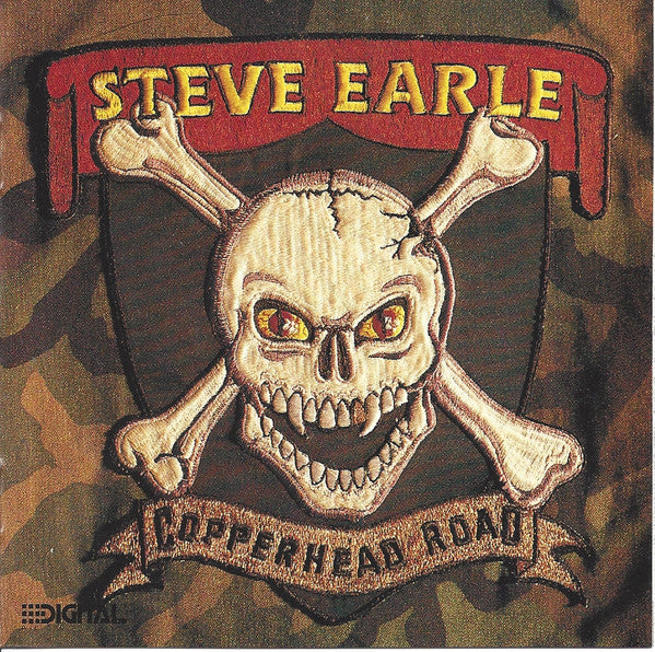 Steve Earle – Copperhead Road - USED CD