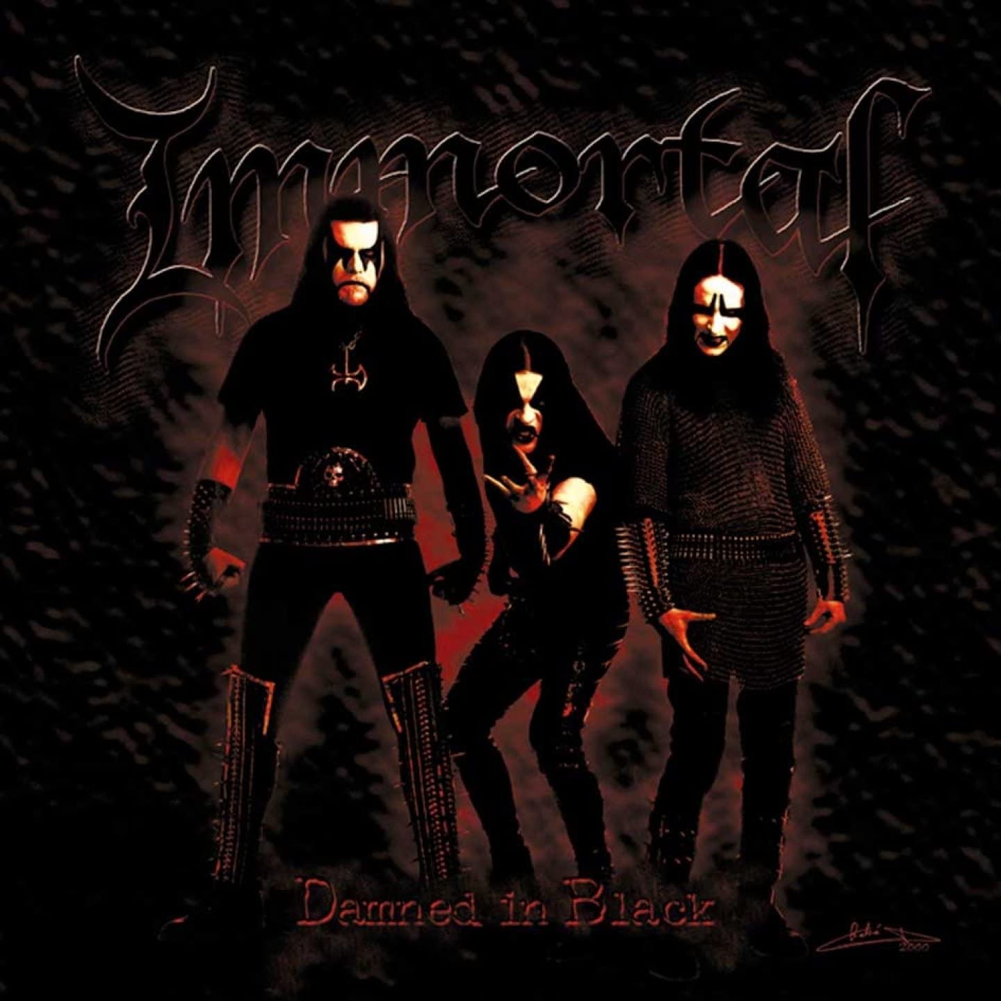 Immortal - Damned In Black - CD