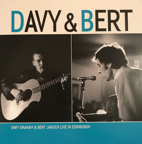 Davy Graham, Bert Jansch – Davy & Bert Live In Edinburgh - 10"