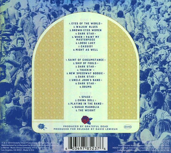 Grateful Dead – Saint Of Circumstance (Giants Stadium · East Rutherford · NJ · 6/17/91) - 3CD