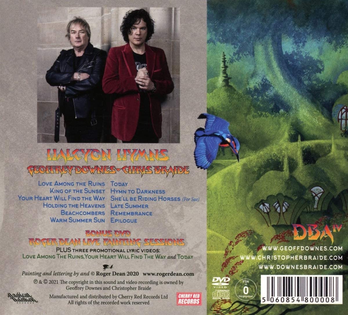 Downes Braide Association – Halcyon Hymns - CD/DVD