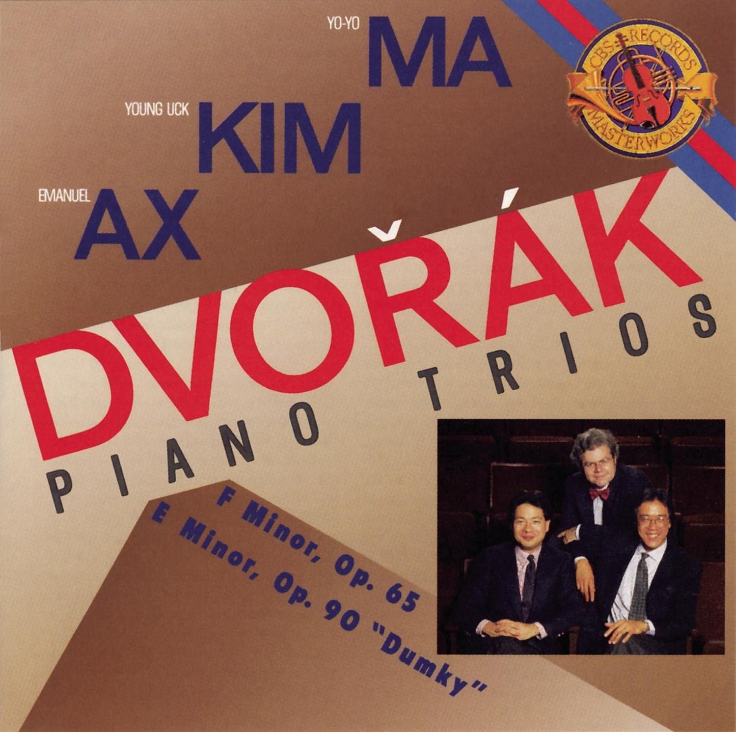 Antonín Dvořák, Yo-Yo Ma, Young Uck Kim, Emanuel Ax – Ma Kim Ax - Dvorak - Piano Trios -USED CD