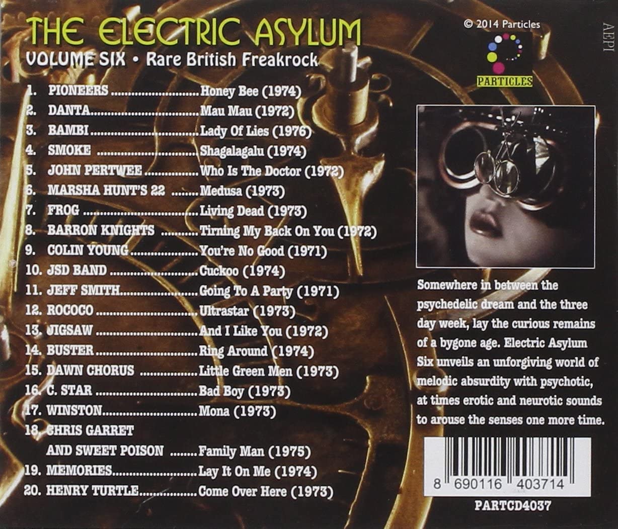 Electric Asylum Vol.6: Rare British Freakrock 1971-1976 - CD