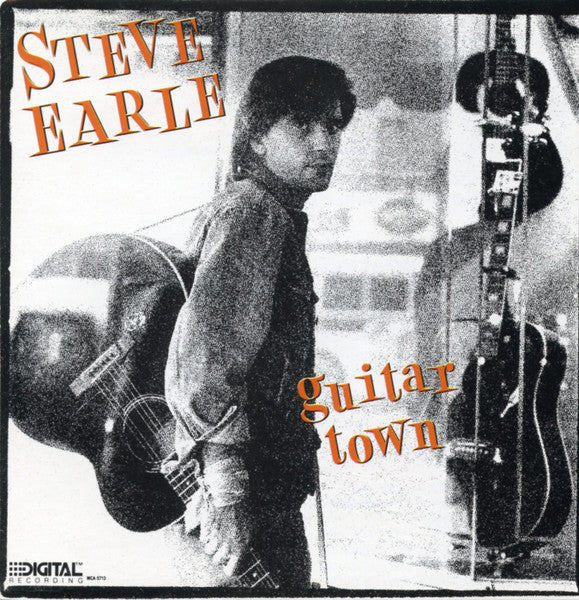 Steve Earle – Guitar Town - USED CD