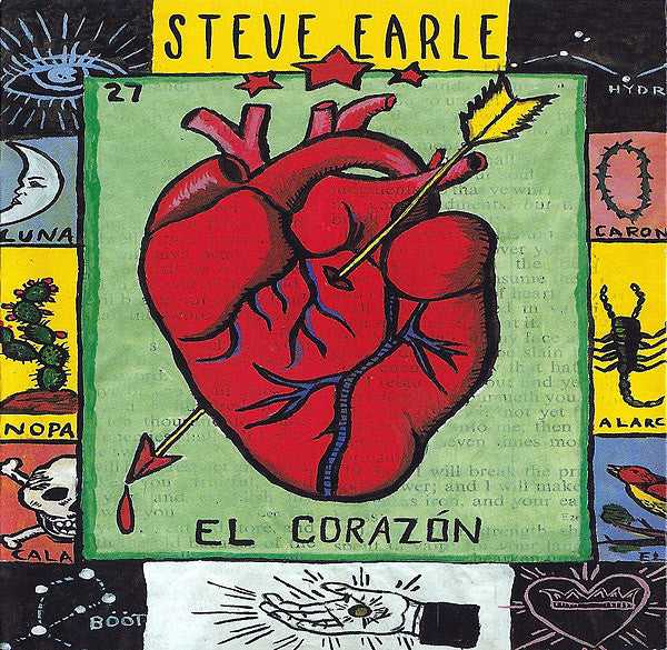 Steve Earle – El Corazón - USED CD