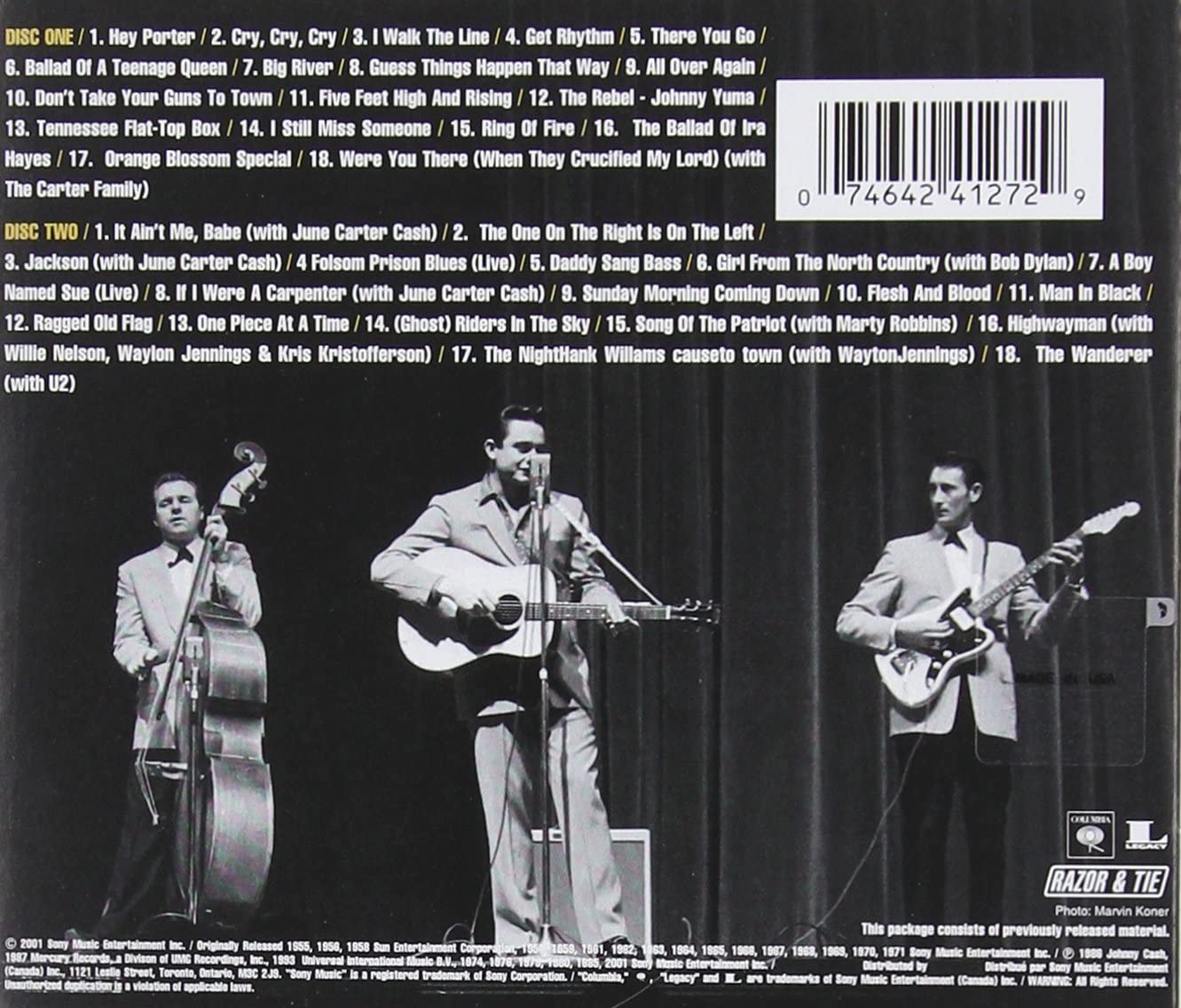 2CD - Johnny Cash - The Essential