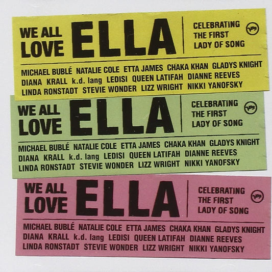Various – We All Love Ella: Celebrating The First Lady Of Song - USED CD
