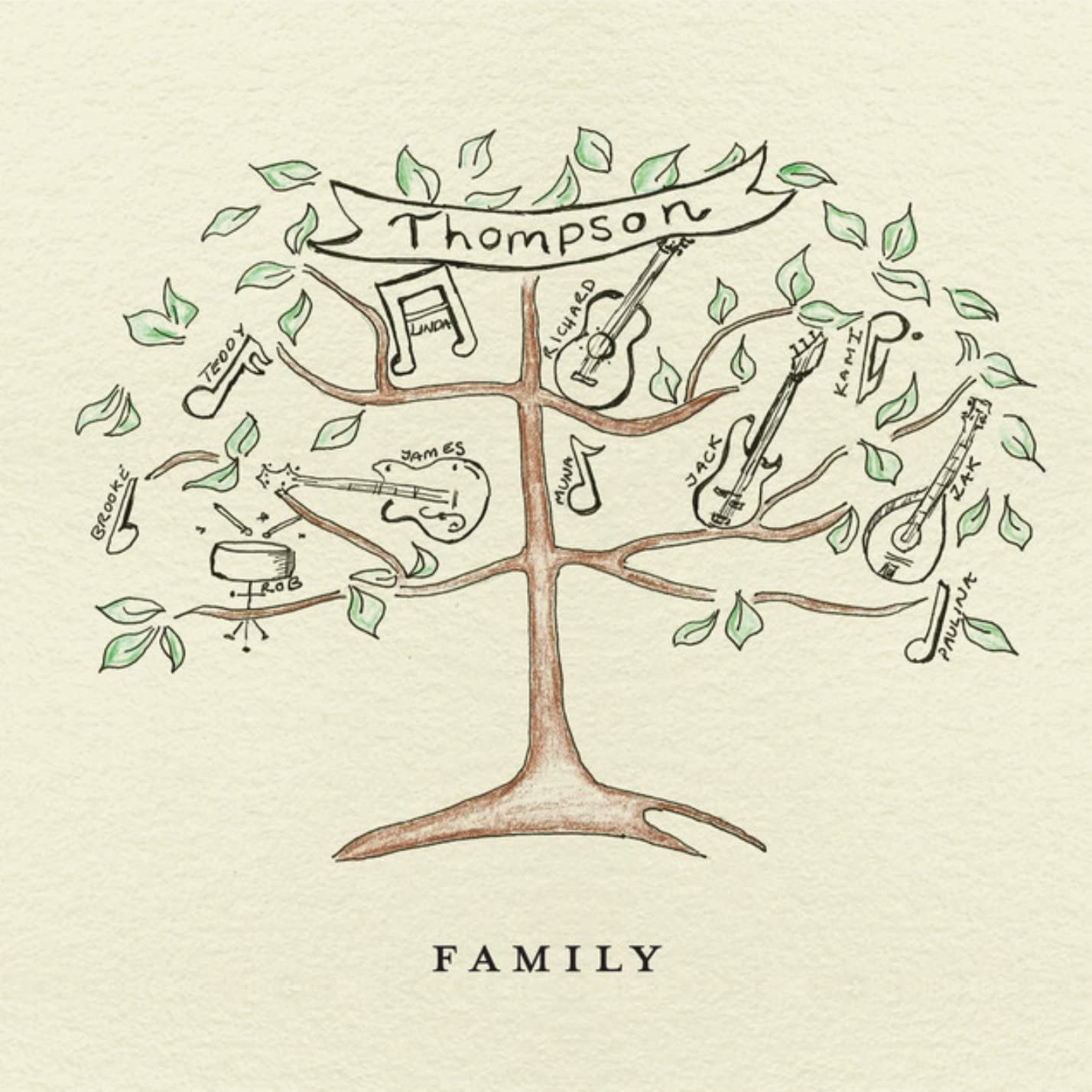 Thompson - Family - CD/DVD