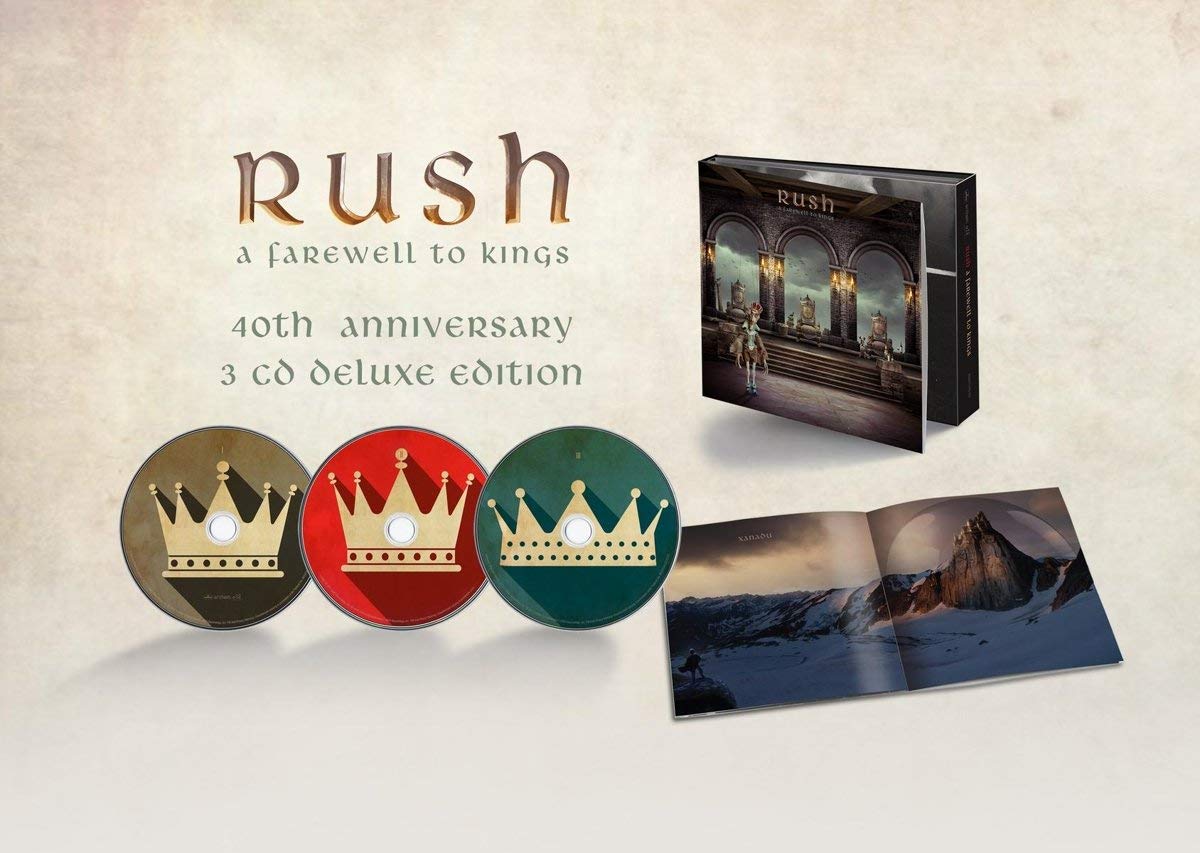 3CD - Rush - Farewell To Kings 40th - 3CD