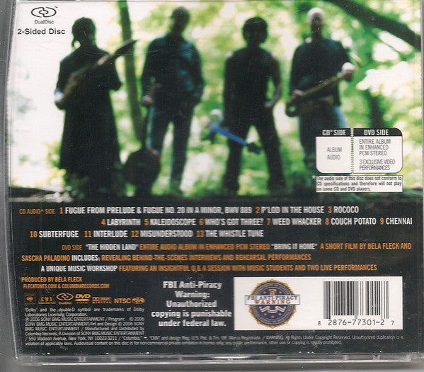 Béla Fleck & The Flecktones – The Hidden Land - USED CD/DVD DUAL DISC
