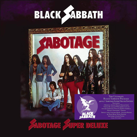 Black Sabbath - Sabotage - 4LP+7"
