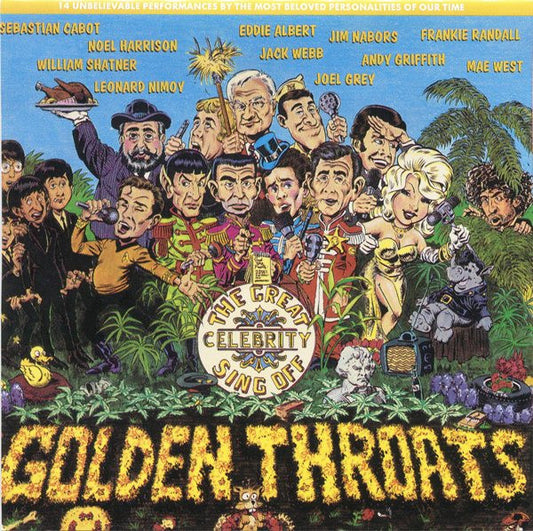 Various – Golden Throats: The Great Celebrity Sing-Off! - USED CD