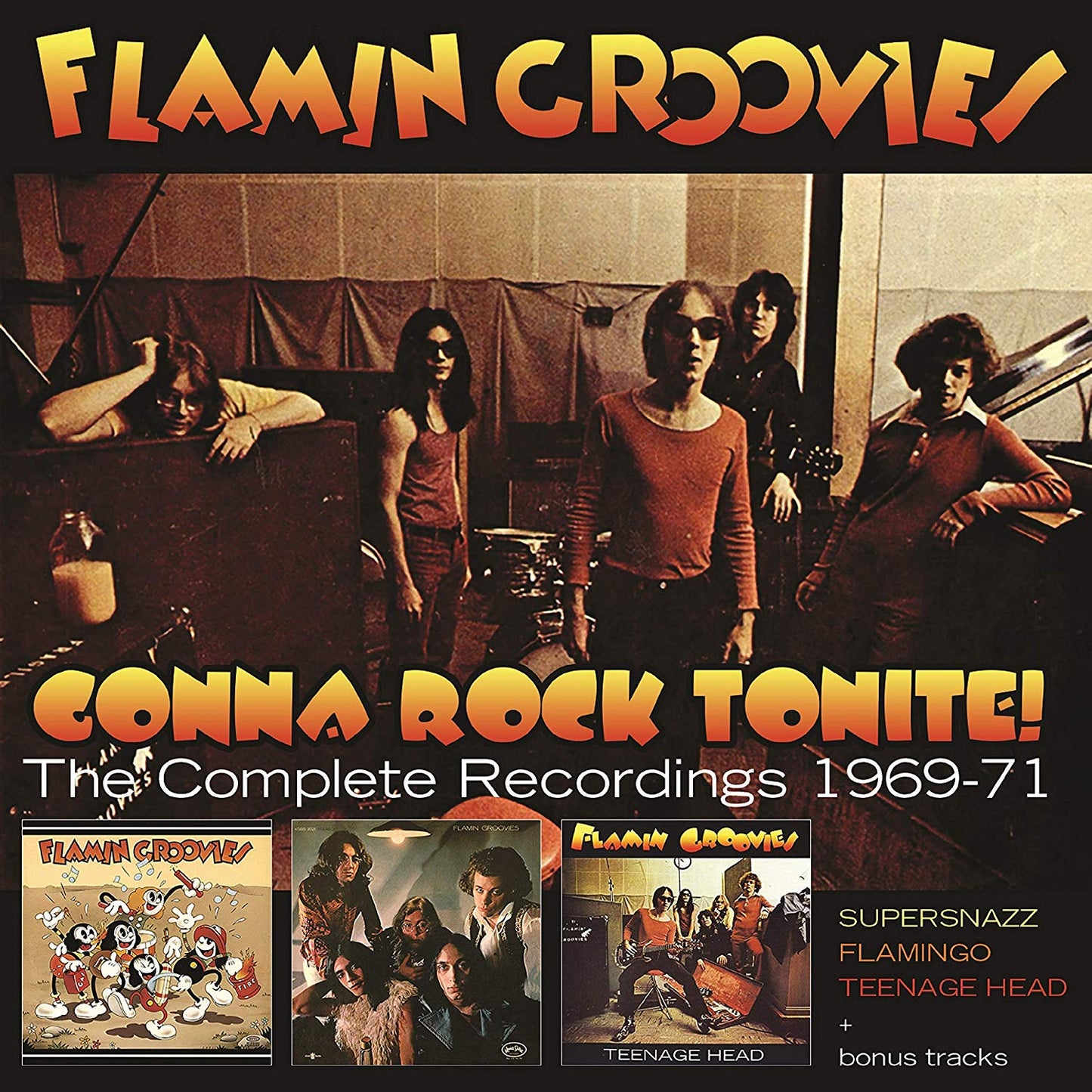 Flamin' Groovies - Gonna Rock Tonite! - The Complete Recordings 1969-71 - 3CD