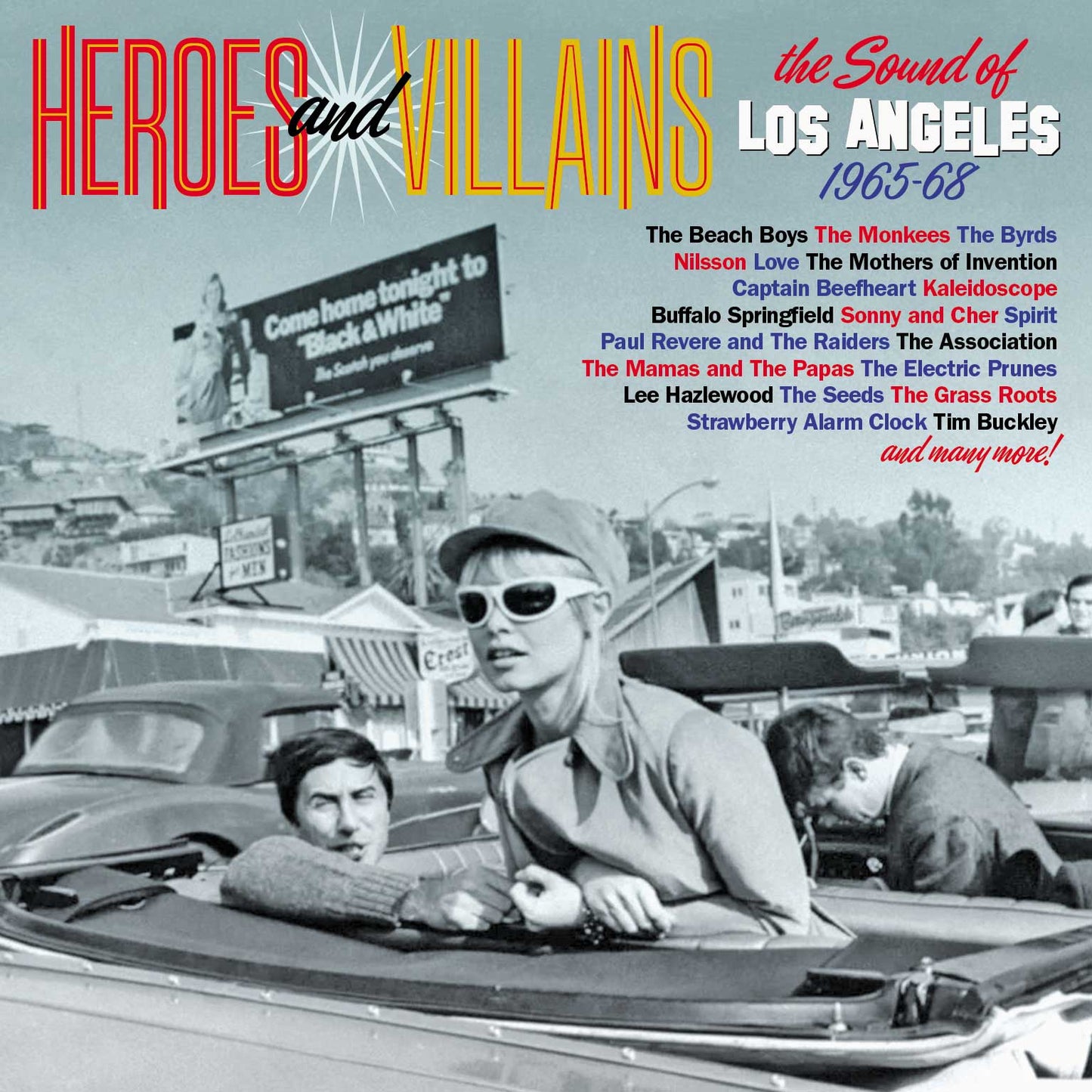 3CD - Heroes & Villains – The Sound Of Los Angeles 1965-1968